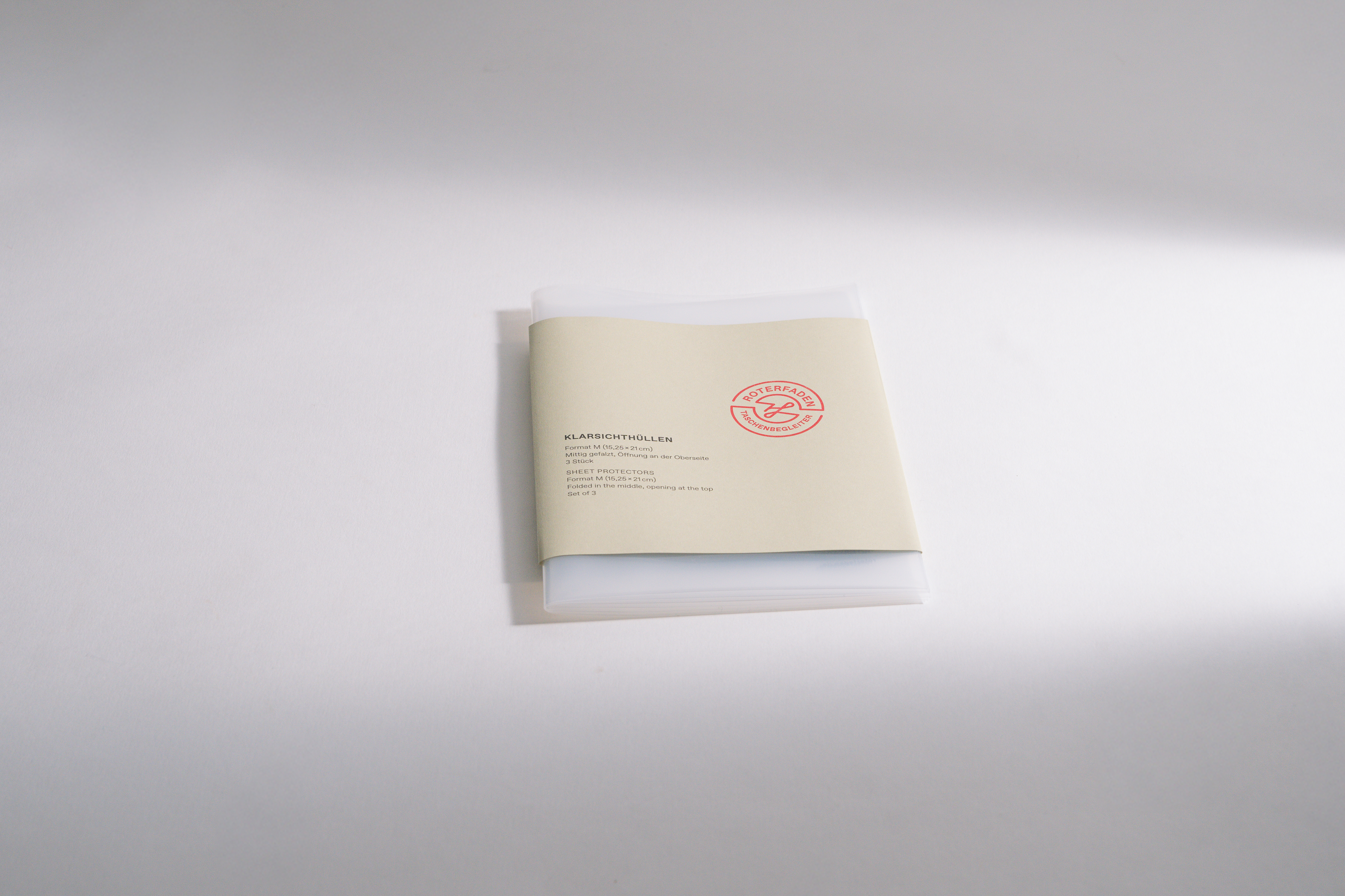 Klarsichthüllen // 3 Stück