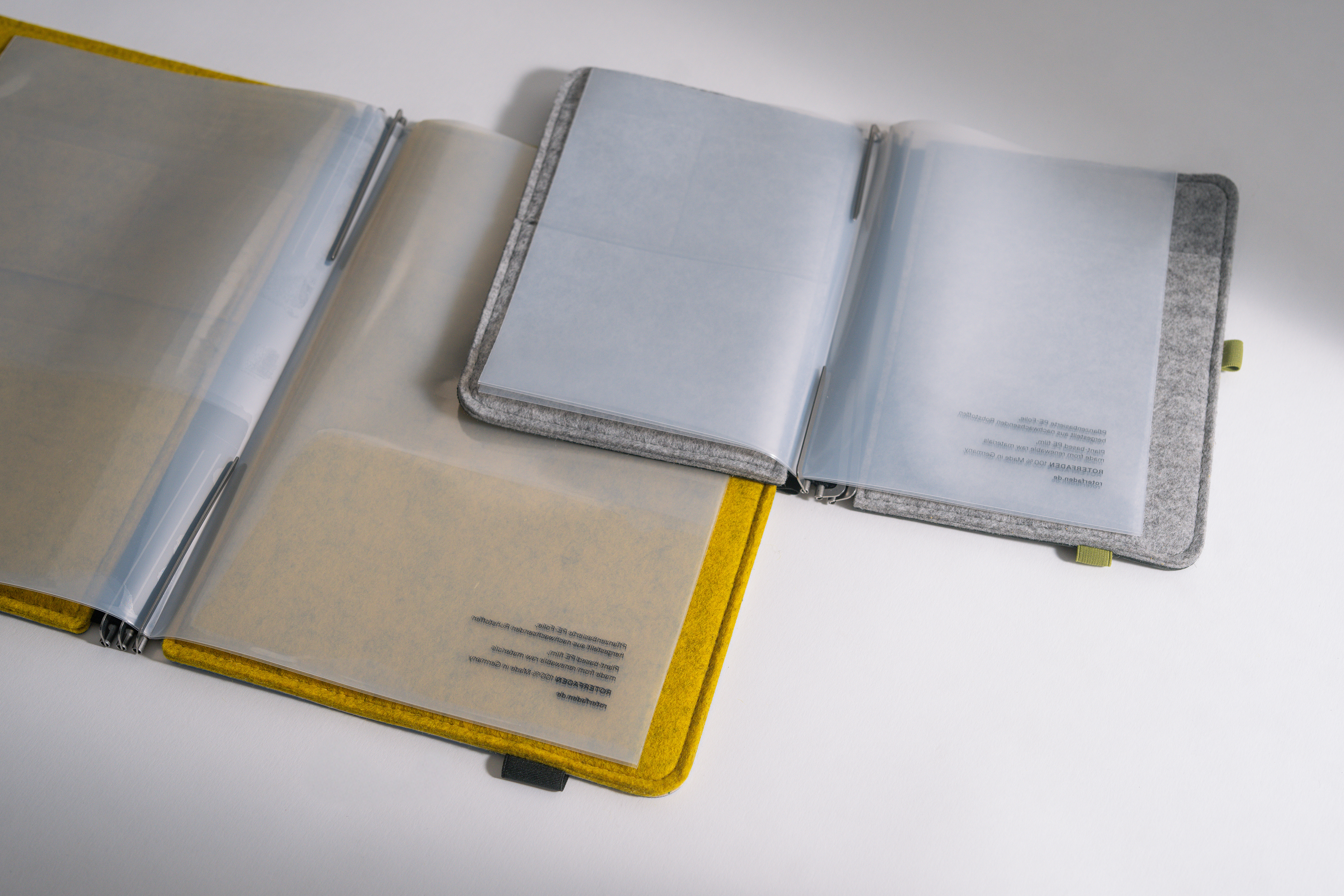 Klarsichthüllen // 3 Stück